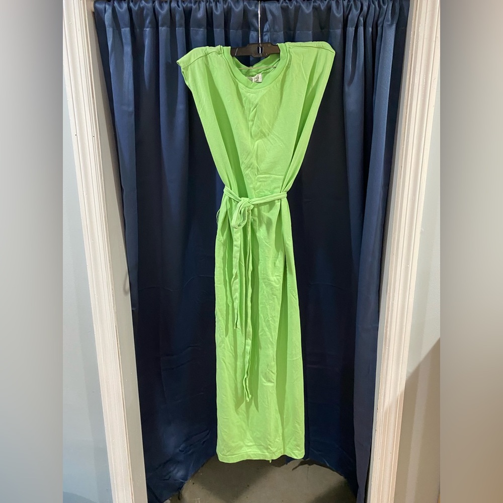 Velvet by Graham & Spencer Lime Green Maxi Dress